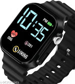 Black + Neavy blue 2qty ultra combo digital watch men & women
