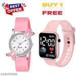 NEW ARRIVAL WATCH COMBO FOR BOYS & GIRLS | BUY 1 GET 1 FREE DIGITAL WATCH FOR KIDS | HIGH QUALITY WATCH FOR KIDS | NEW DESIGN FOR KIDS