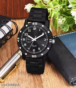 New Premium Branded Super Quality Silver Strap  Metal Steel Belt Analog Watch For Men