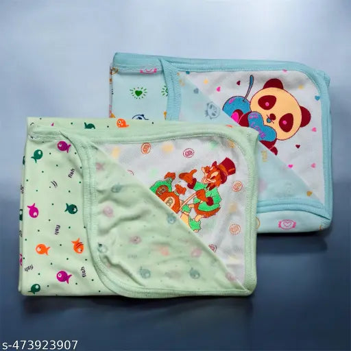 Baby blankets bath hooded towels swaddle clothes wrappers soft cotton cloths for new born baby kids gifts set combo