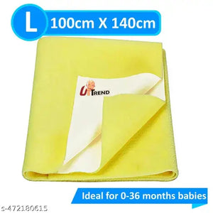 UP TREND New Born Baby Mat Waterproof, Urine Mat for Baby, Baby dry sheet, waterproof dry sheet, Baby dry Mat, Dry Sheets for Baby and New Born Care Products.