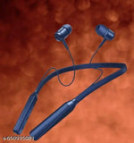 MB TRADE*** Neckband True Wireless Bluetooth Earphones, Wireless Neckband, Bluetooth in-Ear Earphone Headset, Headphones Budget   Earphones, 24 H Playtime, Trending Bluetooth Headphones - ( Black )