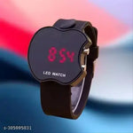 Square White Dial Analog Silicon Strap Stylish Designer Analog Watch For Men under 75