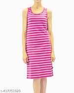 Women REDWHITE STRIPE Dress