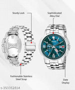 Spencher Date & Day Function Analog Watch For Men & Boys