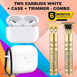 TWS Airpod True Wireless Bluetooth Headphone, TWS earphone, earphone, Best Quality Wireless Bluetooth Headphones & Earphones, 10mm HD Drivers, Sweat Proof - White