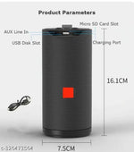 Portable TG-113 Bluetooth Speaker Ultra High Bass Power Boost Sound (Color Black)