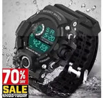 Black Sports Waterproof Watch, Most Selling Digital Sports Watches for men and boys, Waterproof Watches, Digital Watches, Latest Collection of Digital Watches for men and boys