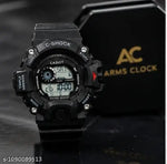 White Dial Multi-Functional Automatic Waterproof synthetic Green Strap Sport Digital Watch - For Boys