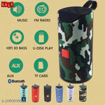 Wireless rechargeable portable Premium bass Multimedia 10 W Bluetooth Speaker ( Multicolour as per stock )