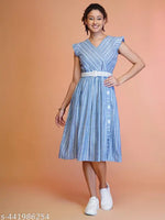 Women REDWHITE STRIPE Dress