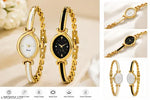 Luxury lady Bracelet Women Watch gold snake Wristwatches Top brand diamond Stainless Steel band Womens Watches for ladies Christmas Valentine's Mother's