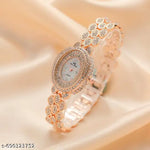 Amigos_ luxury watches women's niche high-end diamond quartz watch student rose gold Roman pattern full of diamond women's watch