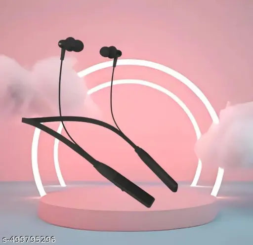 Bluetooth Neckband NB-111 Boom Bass Sound | Neckband Metal Design Type-C Fast Charge 8 Hour Playtime
