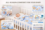 BRANDONN Baby Bath Towel Newborn Hooded Soft Wrapper Cum baby Towel For baby Boys And Baby Girls Pack of 3