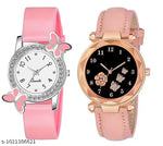 Analogue Magnet Strap Women's Girls Watch Sweet Heart with Digital watch Combo for Girl's & Women's Watch Pack of 2