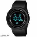 HA-LA Lapgo HL-2022 New Trending Full Black Ring Black Round Waterproof Gym Fitness Freek  HL-2022-DTL-BLK Digital Watch - For Men Sports watch
