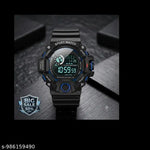 Sports Multifunctional Alarm Digital Watch - For Men & Women New Black Digital Unisex Watch For Kids - Boys And Girls Stylish Back Light Digital Watch - For Men Digital Watch - For Boys & Girls digital watch Green light Display Chronograph, Alarm watches