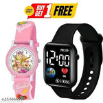 NEW ARRIVAL WATCH COMBO FOR BOYS & GIRLS | BUY 1 GET 1 FREE DIGITAL WATCH FOR KIDS | HIGH QUALITY WATCH FOR KIDS | NEW DESIGN FOR KIDS