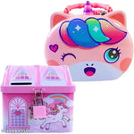 Kian  Best Quality New Model Puppy House Piggy Bank  Coin Bank  Indoor|Outdoor Dog House Piggy Bank for 2 & 3+ Years Kids Boys & Girls Coin Bank  (Pink)