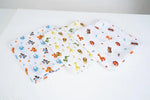 Kin and tin pack of 2 Soft and Gentle Muslin Baby Towels - Perfect for Your Little One