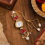 New Design craker beads trending korean watch || Women Watch || watch for girls || girls watch