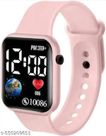 Slim Digital Led Touch Screen Bracelet Band Watch for Boys and Girls