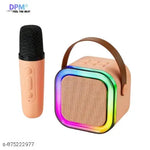 Wireless rechargeable portable Premium bass Multimedia 10 W Bluetooth Speaker ( Multicolour as per stock )