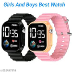 Flipstar New Generation White Apple Shape Watch for Kids (Boys and Girls) Digital Watch - for Boys
