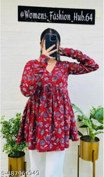 Beautiful trendy V NECK top