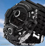Square White Dial Analog Silicon Strap Stylish Designer Analog Watch For Men under 75
