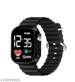 Black + Neavy blue 2qty ultra combo digital watch men & women