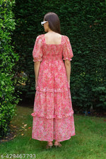 Honky Tonky Women Maxi Pink Dress