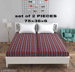 Mattress Cover Protector With Zipper-Chain|Single Bed Size|72×48×5 inch|4 by 6 Foot|Multicolour|Pack Of 1
