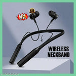 AR-Hiker Bluetooth Neckband | 40 Hrs Playtime | Dual Pairing | Stylish In-Ear Headset (Black)Sk