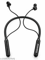 MB TRADE*** Neckband True Wireless Bluetooth Earphones, Wireless Neckband, Bluetooth in-Ear Earphone Headset, Headphones Budget   Earphones, 24 H Playtime, Trending Bluetooth Headphones - ( Black )