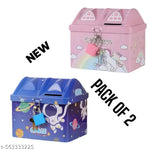 Kian  Best Quality New Model Puppy House Piggy Bank  Coin Bank  Indoor|Outdoor Dog House Piggy Bank for 2 & 3+ Years Kids Boys & Girls Coin Bank  (Pink)