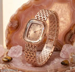 Latest shiny Cristal diamond premium quality analog watch for women and pretty girls