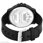 LIMESTONE Classic Men Black Silicon Analog Watch