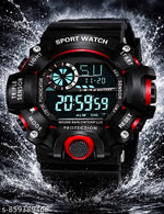 HA-LA Lapgo HL-2022 New Trending Full Black Ring Black Round Waterproof Gym Fitness Freek  HL-2022-DTL-BLK Digital Watch - For Men Sports watch