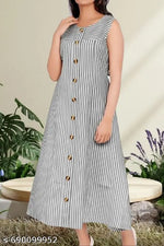 Women REDWHITE STRIPE Dress