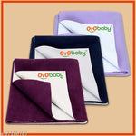 OYO BABY 70x50 CM New Born Baby Urine Sheets Waterproof, Bed Protector Baby Dry Sheet, Baby Dry Mats Waterproof and New Baby Born Products Combo 3 pcs set, Dry Sheet