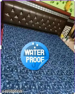 HomeStore-YEP Quilted Waterproof King size (72*78 inches) mattress protector with Elastic Straps, Maroon Pack of 1