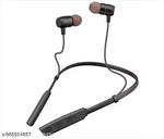 AR-Hiker Bluetooth Neckband | 40 Hrs Playtime | Dual Pairing | Stylish In-Ear Headset (Black)Sk