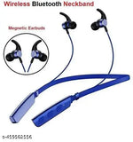 BT 235 Bluetooth Neckband With Good Battery Backup 8 Hour Playtime Wireless For Girls And Boy | Perfect For Driving And Gym