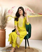 NEW TRENDING KURTA SET WITH DUPATTA