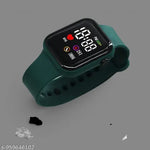 Flipstar New Generation White Apple Shape Watch for Kids (Boys and Girls) Digital Watch - for Boys