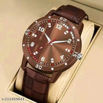 Watch Combo BUY 1 GET1FREE Black Designer Professional PU Analog Watch pack of 2