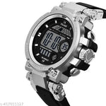 Felizer Army Watch Digital H9047 SilverBlack Big Dial Watch For - Men