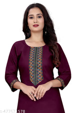 stylish printed Straight kurta_Black